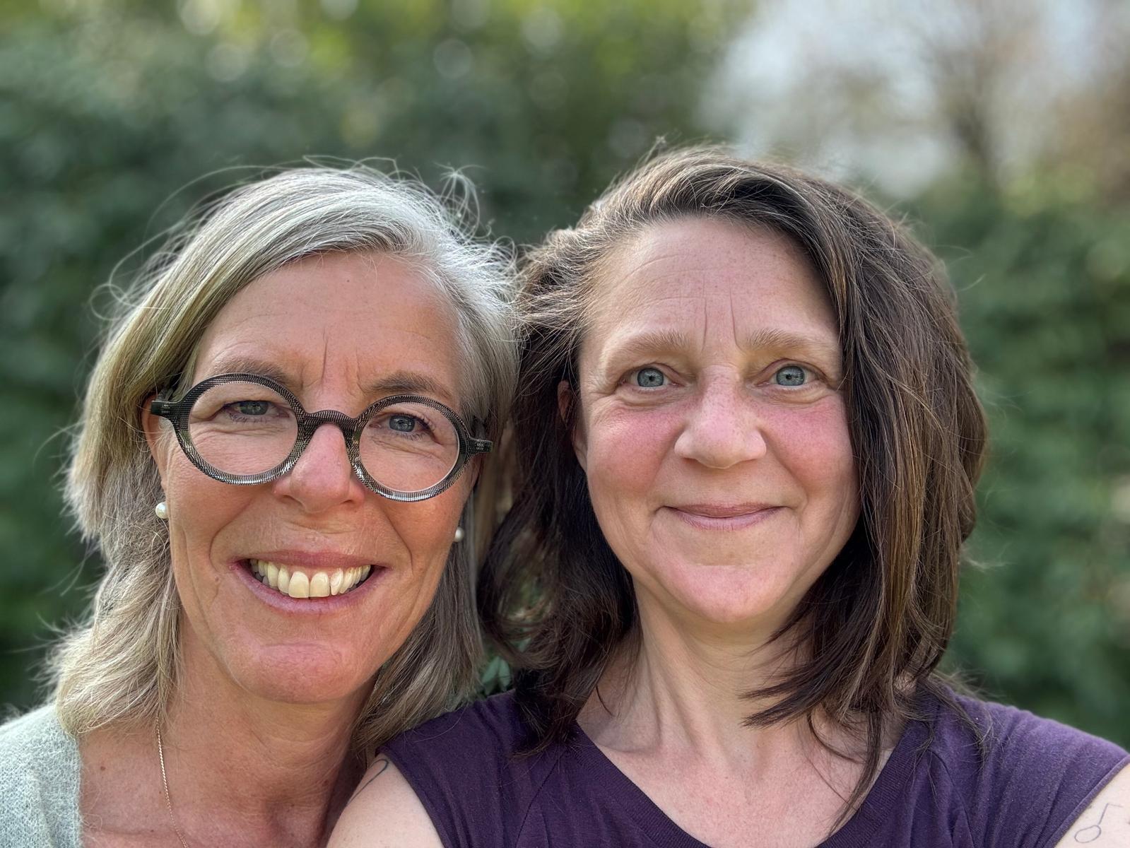 Sandra Wienk en Ineke Duivenvoorde